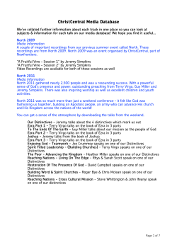 ChristCentral Media Reference Info