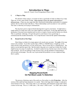 Introduction to Maps - Naval Postgraduate School