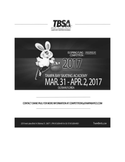 Hotel Information for the 2017 Spring Fling Competition