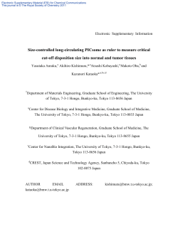 Supplementary Information - Royal Society of Chemistry