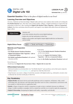 Digital Life 102 - Prosser School District Home Page