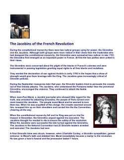 The Jacobins of the French Revolution