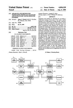Apparatus and method for noninvasive testing of voluntary and