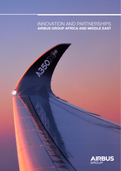 AIRBUS GROUP AfRIcA And MIddle eASt