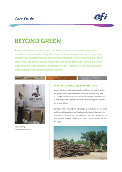 beyond green - Electronics for Imaging