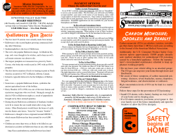 safety - Suwannee Valley Electric Cooperative