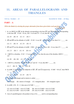 Mathematics Chapter 11