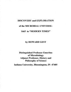 Escherichia coli - Indiana University