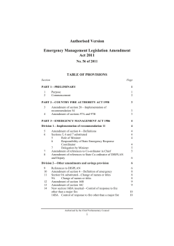 11-056 authorised - Victorian Legislation and Parliamentary