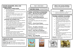 HISTORY FOCUS: Ancient Greece