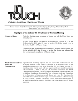 10-10-16 In Touch - Fullerton Joint Union High School District