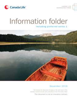 Information folder