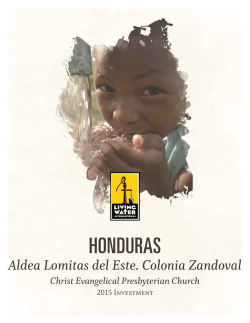 HONDURAS - Christ Evangelical Presbyterian Church