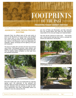 ASHWORTH PARK DESIGN PROVES EXCITING