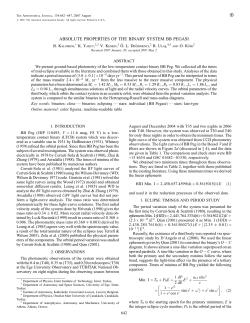 ABSOLUTE PROPERTIES OF THE BINARY SYSTEM BB PEGASI