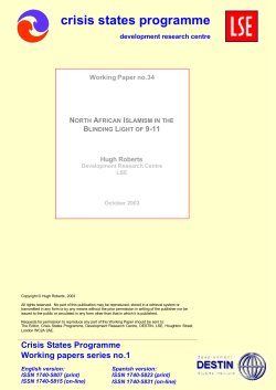 - LSE Research Online