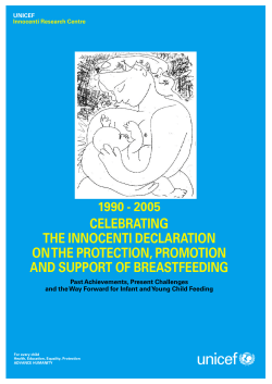 celebrating the innocenti declaration on the protection