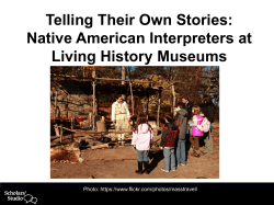 Telling Their Own Stories - University of Washington Libraries