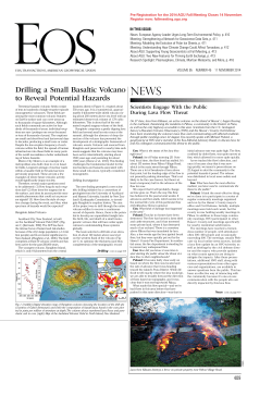 Drilling a Small Basaltic Volcano to Reveal Potential