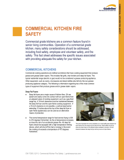 Commercial Kitchen Fire Safety - GuideOne Risk Resources for