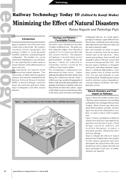 Minimizing the Effect of Natural Disasters
