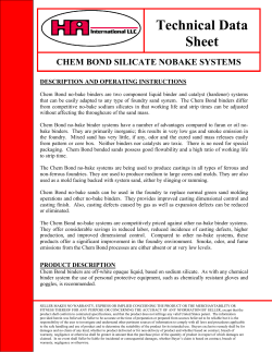 DESCRIPTION AND OPERATING INSTRUCTIONS - HA