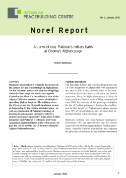 An anvil of clay: Pakistan`s military balks at Obama`s Afghan surge