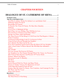 dialogue of st. catherine of siena................. 8