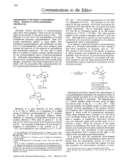 Antiaromaticity in the parent cyclopentadienyl cation. Reaction of 5
