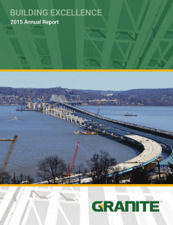 BUILDING EXCELLENCE - Investors