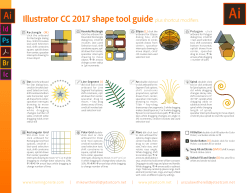 Illustrator CC 2017 (v21) shape tool guide plus shortcut modifiers