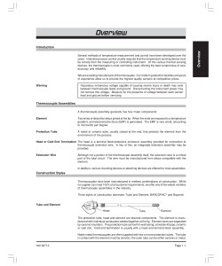 Thermocouple Overview