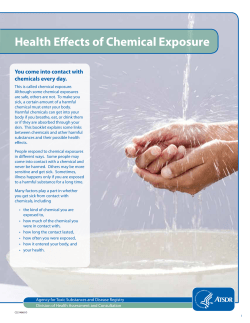 Health Effects of Chemical Exposure