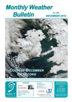 Monthly Weather Bulletin