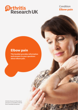 Elbow pain