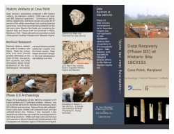 Cove Point Historic Site, 18CV151, Charles County, Maryland