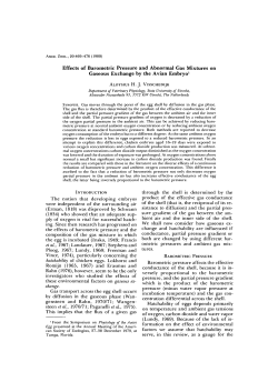 Effects of Barometric Pressure and Abnormal Gas Mixtures on