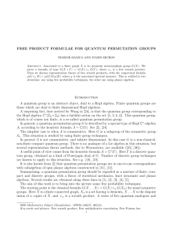 FREE PRODUCT FORMULAE FOR QUANTUM PERMUTATION