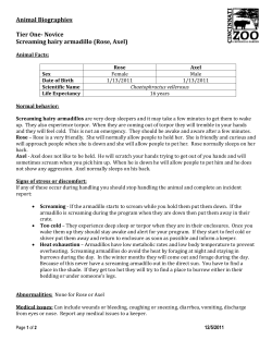 House Name - Cincinnati Zoo