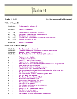 Psalm 51 - Kukis.Org