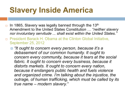 CAST The Coalition to Abolish Slavery and Trafficking