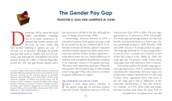 The Gender Pay Gap