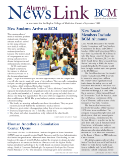 Alumni Link - Baylor College of Medicine