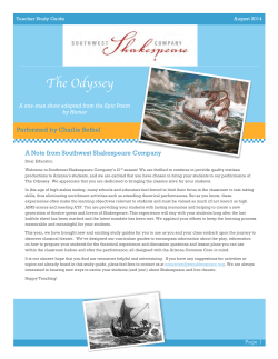 The Odyssey - Southwest Shakespeare Company