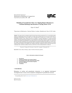 - International Journal of Mathematical Modelling