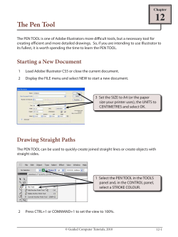The Pen Tool - Guided Computer Tutorials