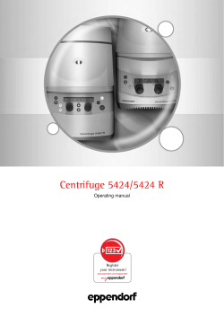 Centrifuge 5424/5424 R - CNSI Microfluidics Lab