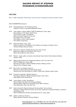 LEE UFAN - schwarzwaelder.at