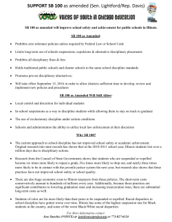 SUPPORT SB 100 as amended (Sen. Lightford/Rep. Davis)