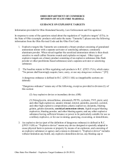 ohio department of commerce division of state fire marshal